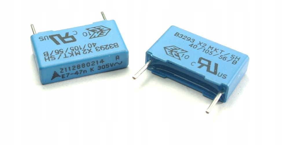 

47nF 305V~ Mkt X2 Epcos 15mm kond _ [2szt] _ #1415