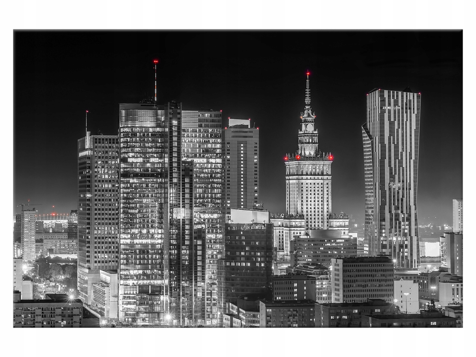 

Obraz Architektura Warszawa Panorama 120x80 Niebo