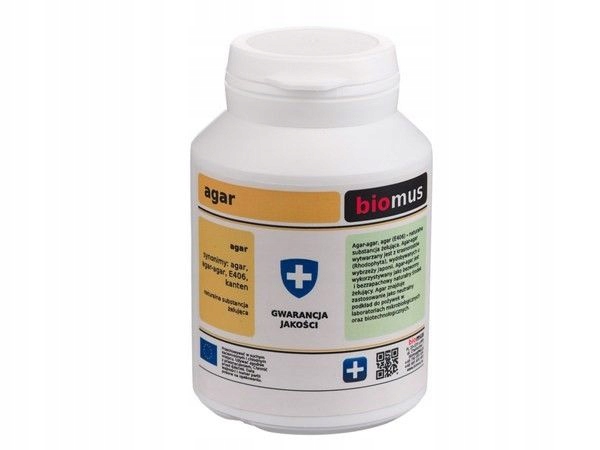 

Biomus Agar Agar Gatunek: Czysty 50 g