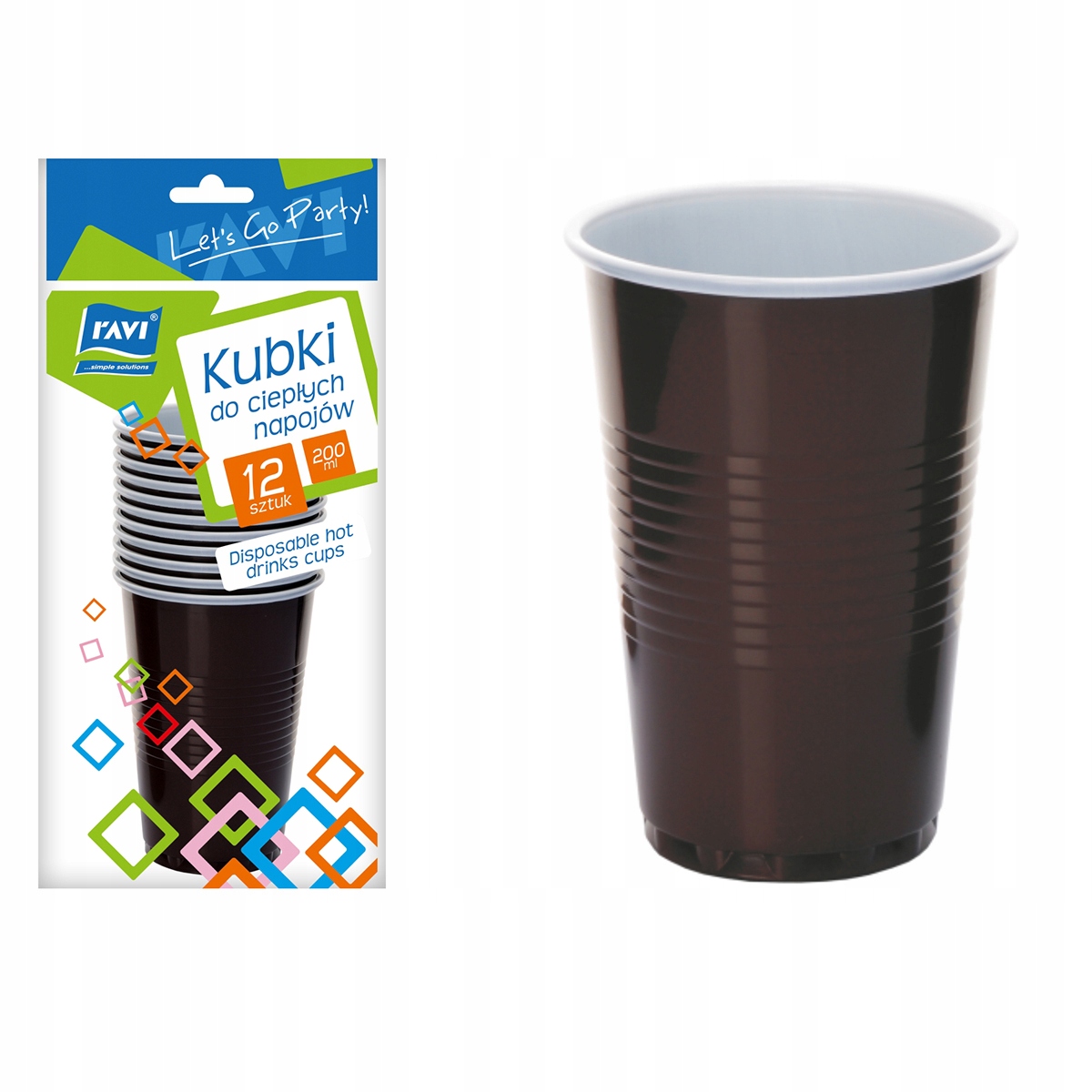 

Kubki Do Ciepłych Napojów 200 ML 12 Szt.