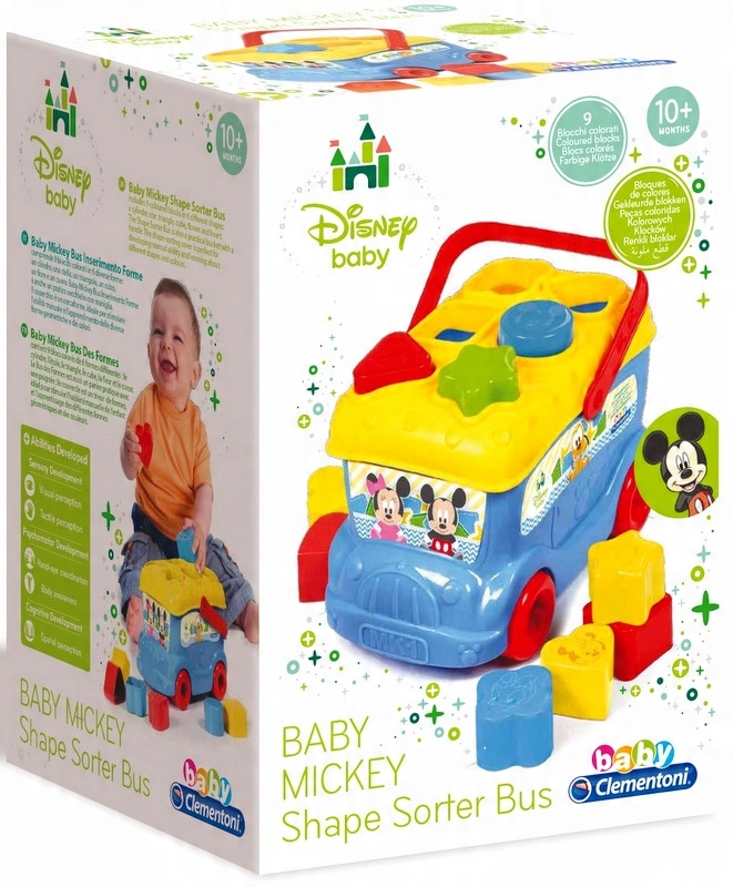

Clementoni Baby Disney Autobus Sorter Myszka Miki