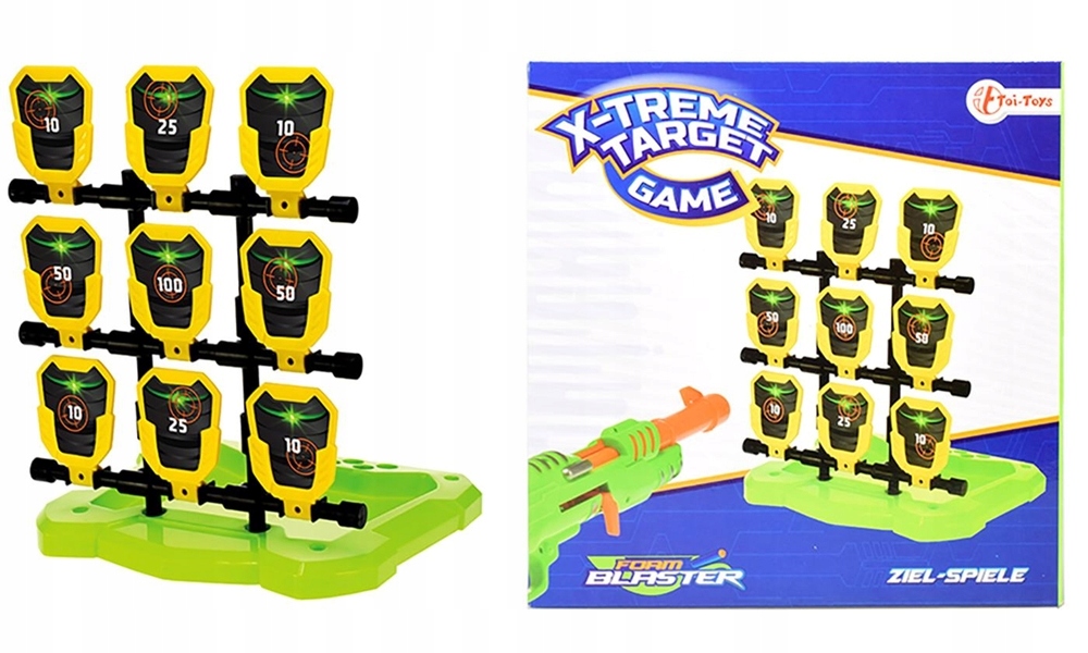 TARCZA DO NERF FOAM BLASTER - 9 CELÓW