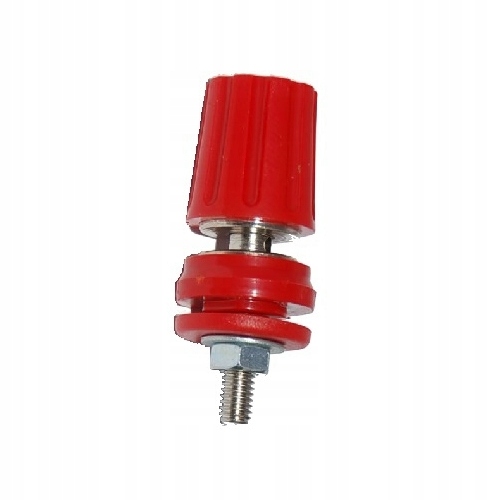 

ZL-30 zacisk laboratoryjny banan 4mm 30A czerwony
