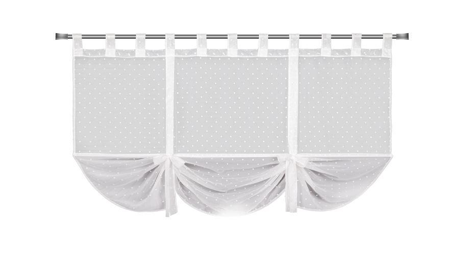 Voalová Roleta Na Popruhoch záclona záclona 170x140