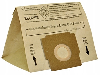 

Worki Do Zelmer Odyssey 1700 W 20 Szt + 2 Filtry