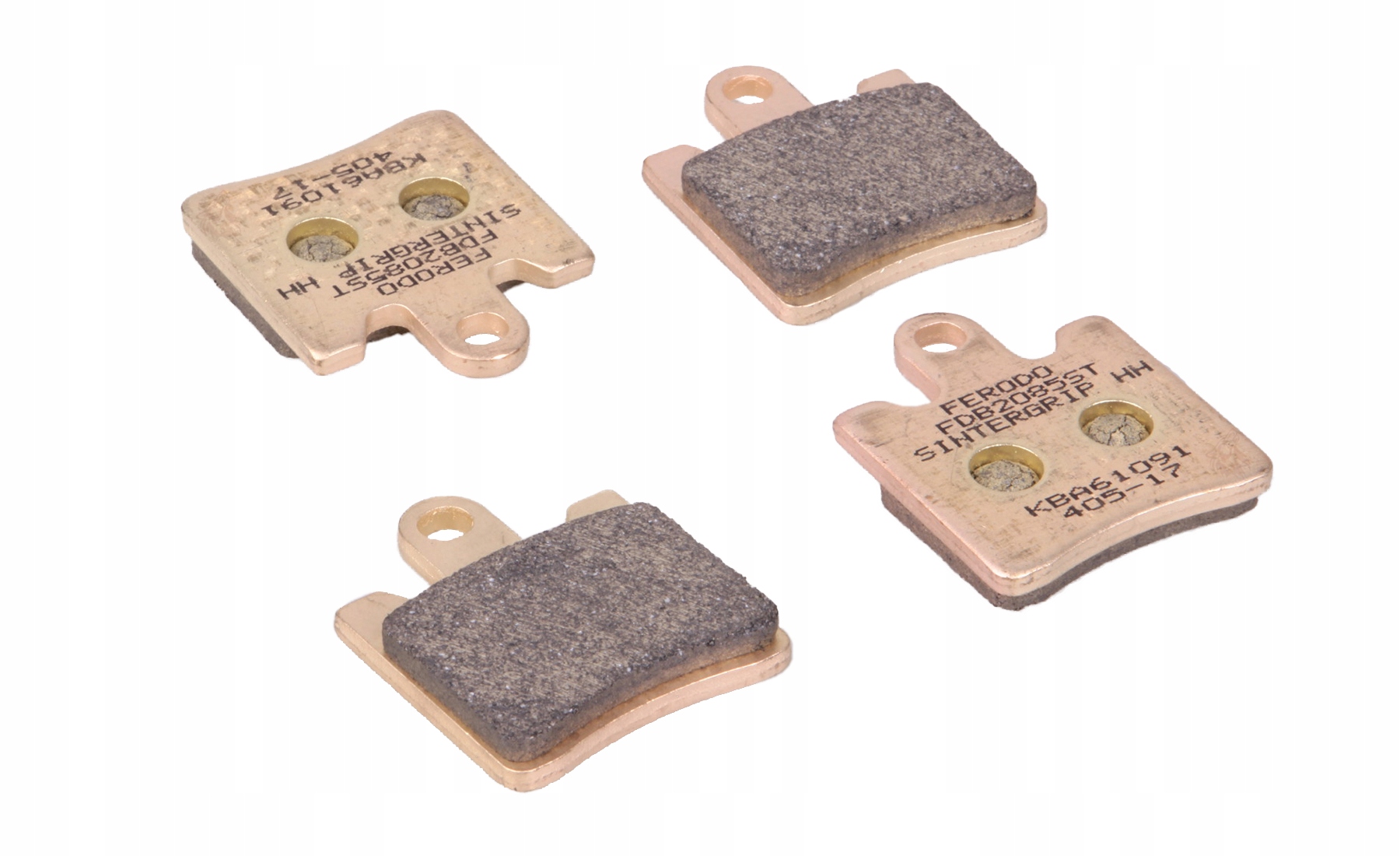 KLOCKI HAMULCOWE YAMAHA FJR 1300 06 14 PRZOD