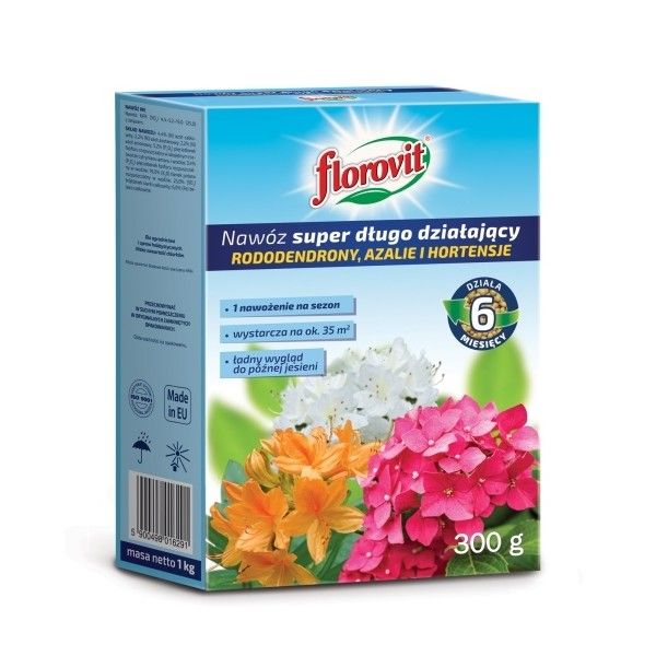 

Nawóz Do Rododendronów 300g Florovit Długodziała