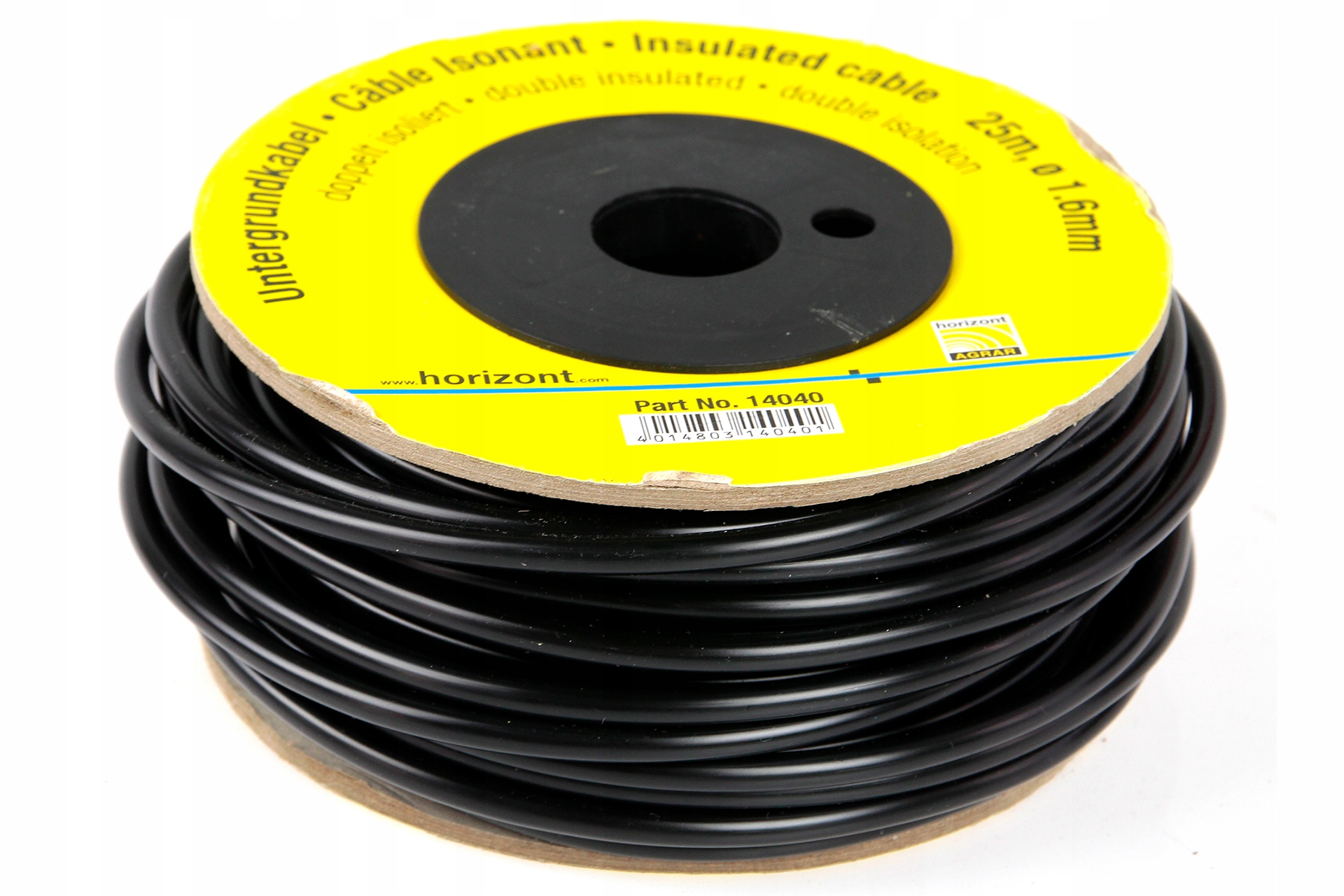 PRZEWÓD DO PASTUCHA KABEL WYSOKIEGO NAPIĘCIA do elektryzatora 1,6mm x 25m Długość 25 m