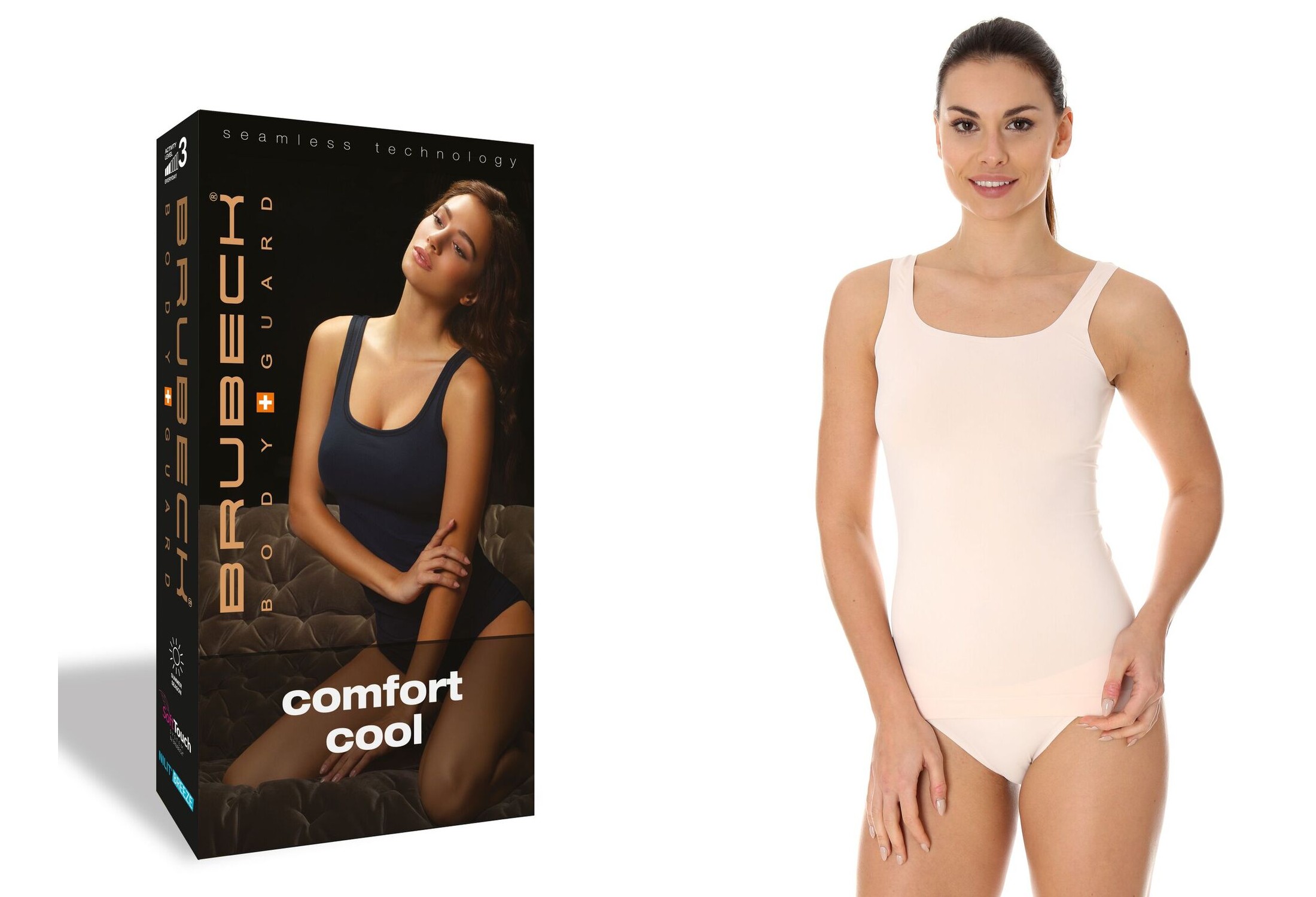 

Koszulka Damska Camisole Brubeck TA10430 r.S