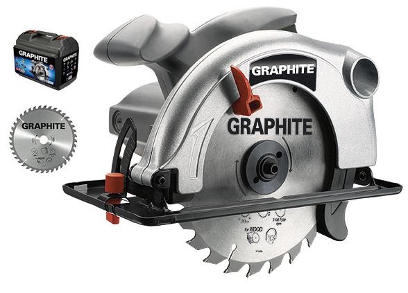 

Graphite Pilarka Tarczowa 1200W + 2 Tarcze 58G488