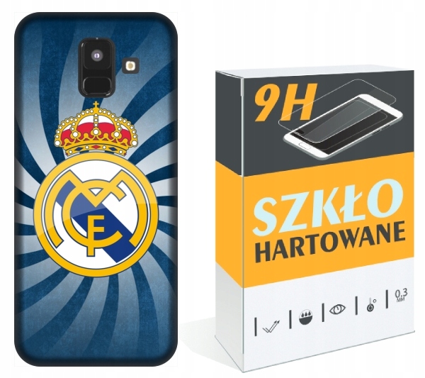 

Etui Szkło Samsung Galaxy A6 2018 Real Madryt