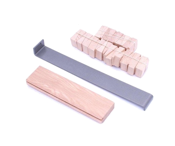 

Zestaw montażowy do podłóg paneli, kliny drewniane