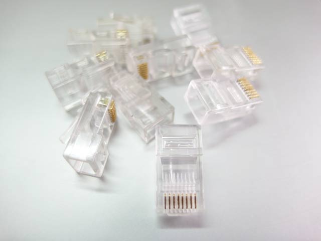 

wtyk sieciowy modularny RJ45 8p8c 10szt