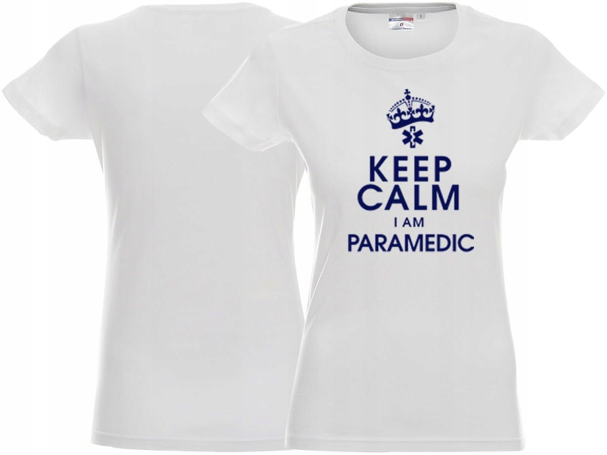 

Koszulka Keep Calm I Am Paramedic Ratownik Lekarz