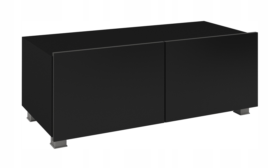 Calabrini Zestaw 14 czarny połysk Meble Systemowe Kolor mebla czarny