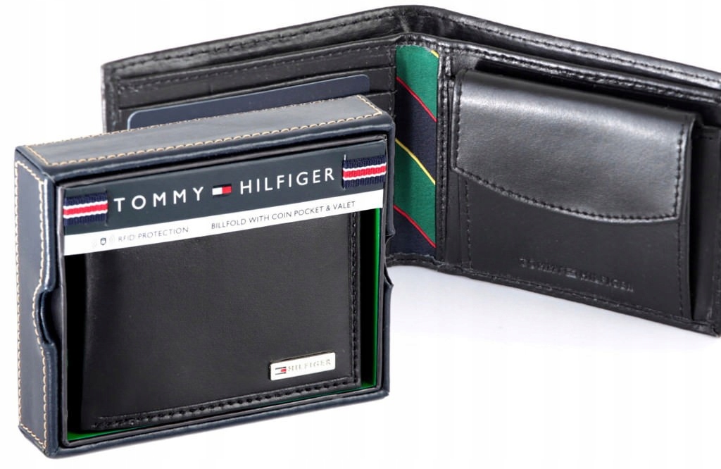 

Portfel męski skórzany Tommy Hilfiger Rfid kieszeń