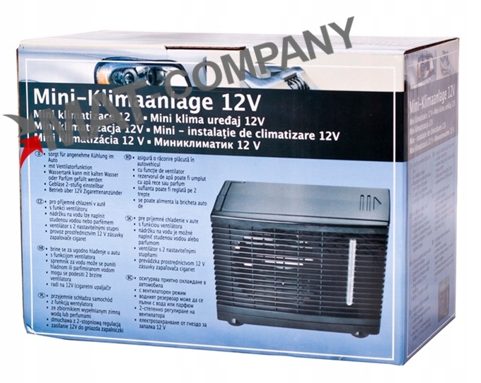 KLIMATYZACJA WIATRAK wentylator SAMOCHODOWY 12V Sterowanie manualne