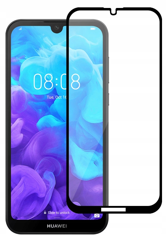 

Szkło Cały Ekran Czarne Do Huawei Y5 2019
