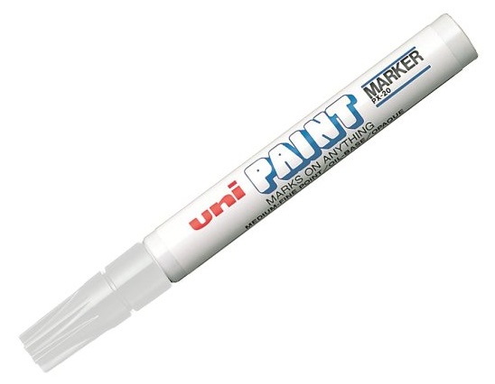 

Marker Olejowy Uni Paint PX-20 Olejny Biały