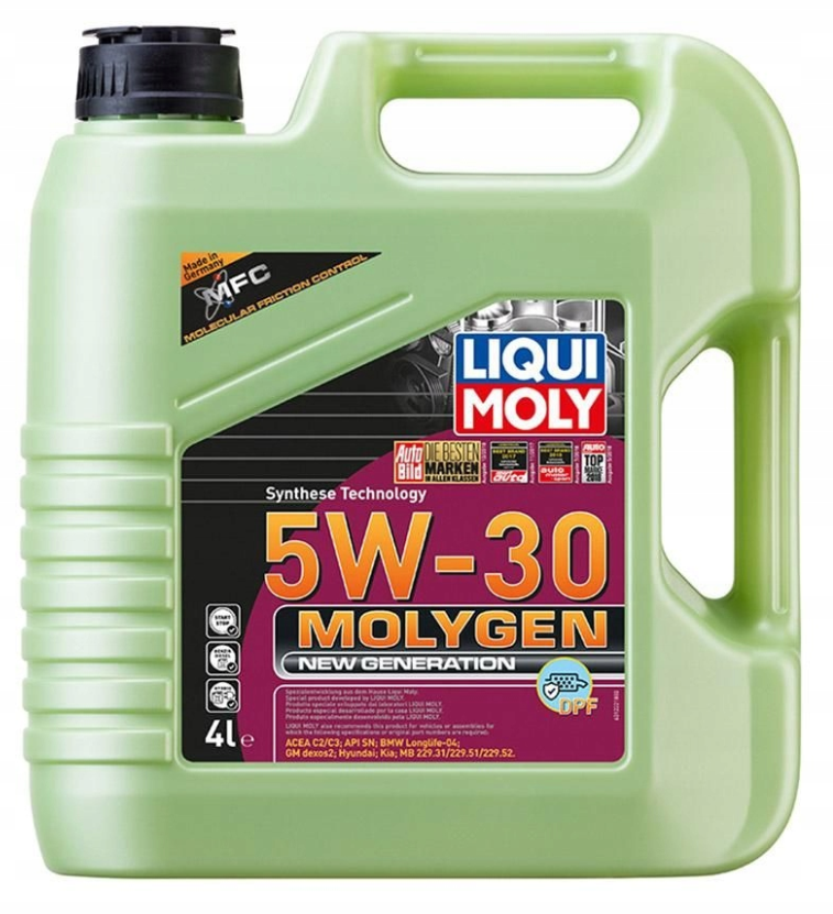 Liqui Moly Motorový Olej 5V30 4L Molygen 21225