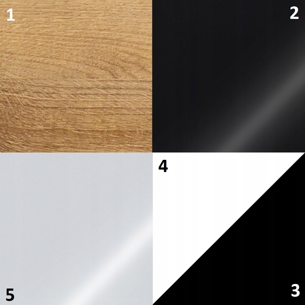 Calabrini Zestaw 12 dąb złoty Liczba elementów w zestawie 5