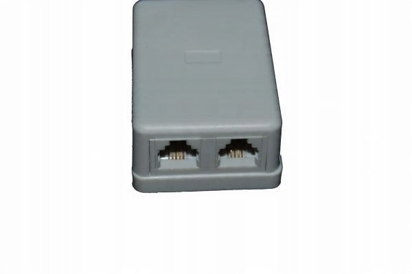 

Puszka telefoniczna 2 x RJ14( 2 x 6p4c)