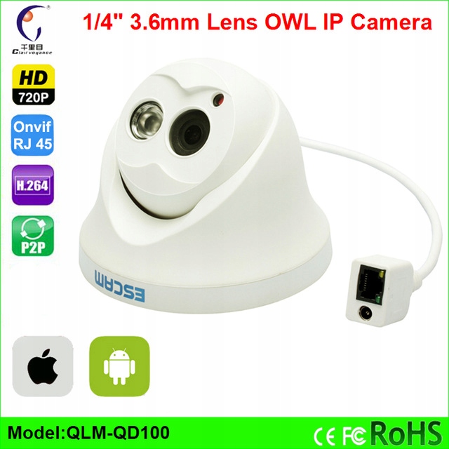 KAMERA IP SIECIOWA HD DZIEŃ/NOC QD100