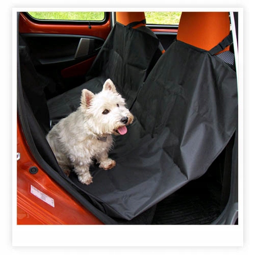 Levně Autopotah do auta, látkový S/m Pro Pet černý, 142 cm x 142 cm