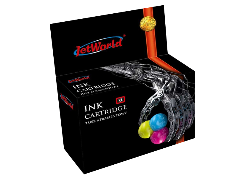 Tusz Trójkolorowy do Hp F370 F375 F380 Zamiennik 19ml C9352CE JetWorld