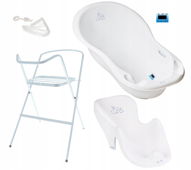 ВАННОЧКА 102 ОТТОК ТЕРМОМЕТР ПОДСТАВКА СИДЕНЬЕ Tega