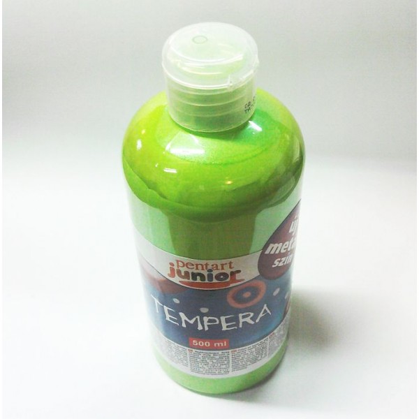 Farba Tempera plakatowa Metalic Zielony 500ml