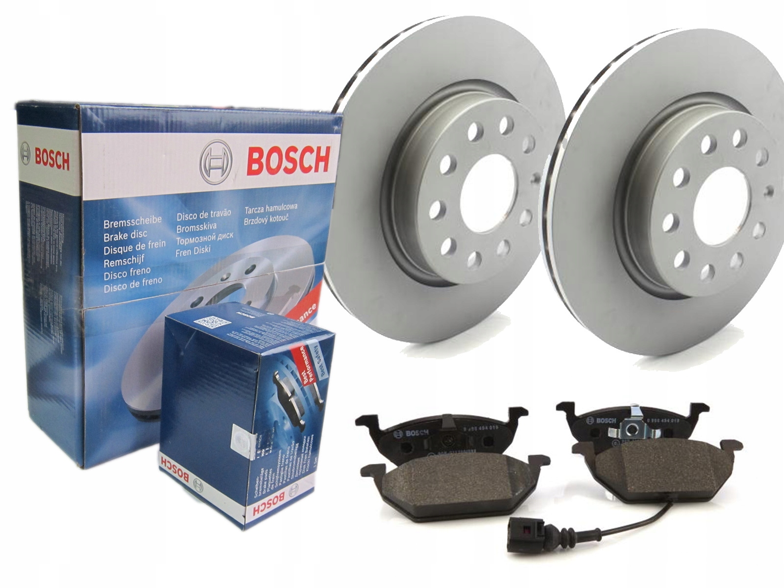 

Tarcze Klocki Bosch Octavia II Toledo III Golf V A
