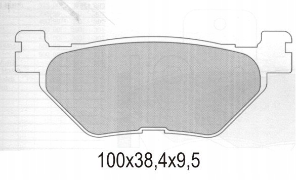 KLOCKI HAMULCOWE GALFER YAMAHA FJR 1300 01-14 TYŁ Producent Galfer