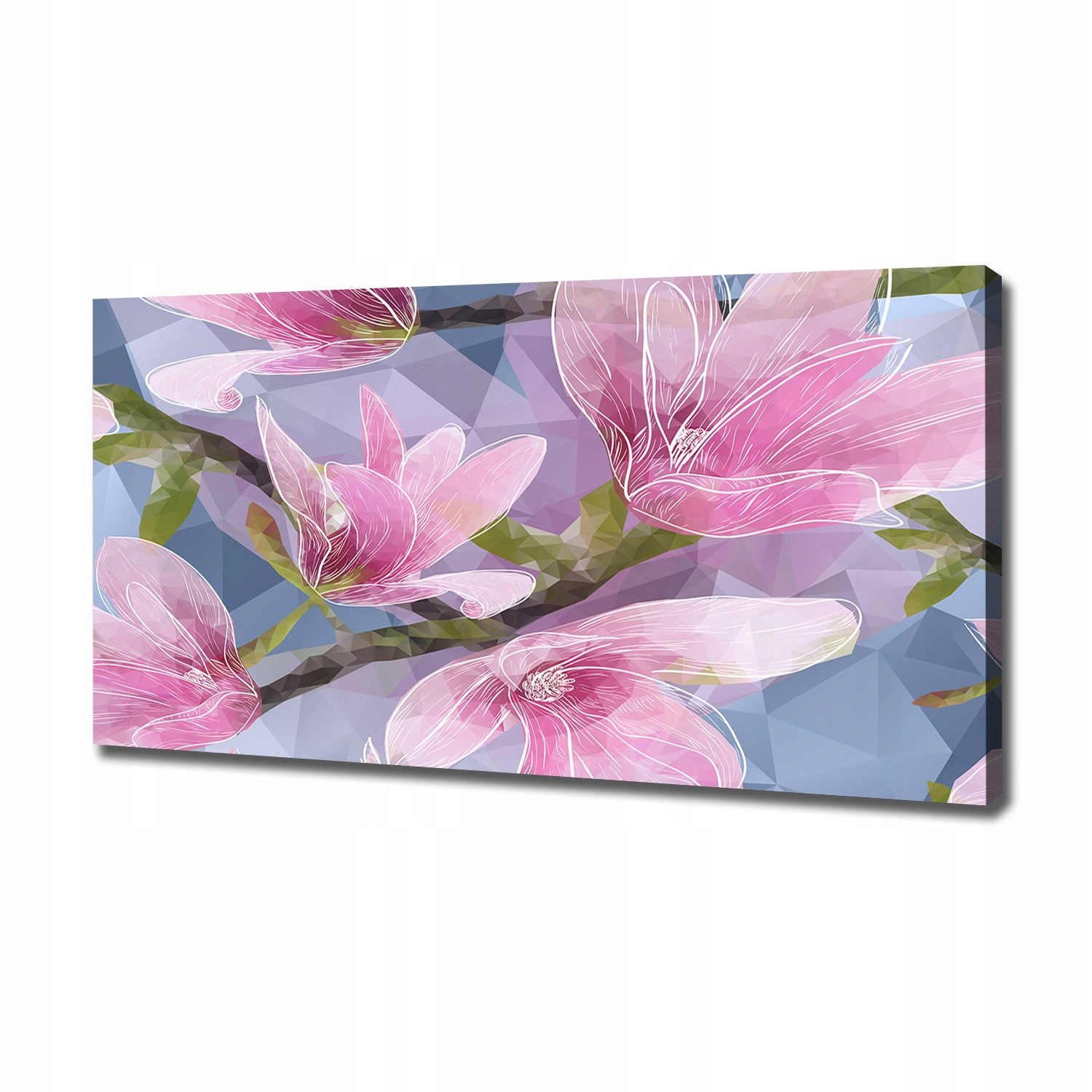 

Foto obraz na płótnie Różowa magnolia 120x60 cm