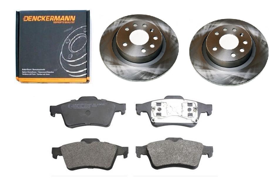 Kotouče Brzdové Saab 9-3 Zadní 278 mm Plné