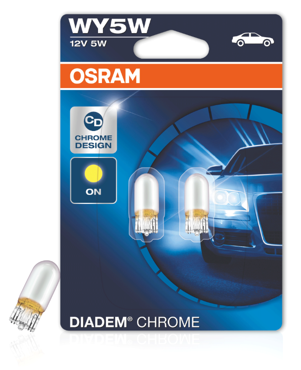 

Osram Żarówka Halogenowa WY5W Diadem Chrome 2 szt