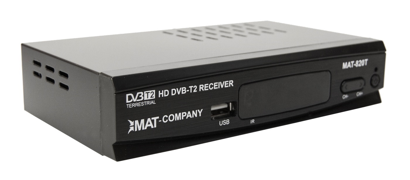 TUNER DEKODER STB HD DVB-T MPEG-4 E-AC3 AAC+ Kod producenta MAT820