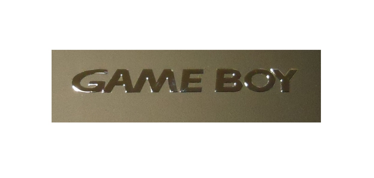 162 Naklejka GameBoy Metal Edition 26 x 3 mm