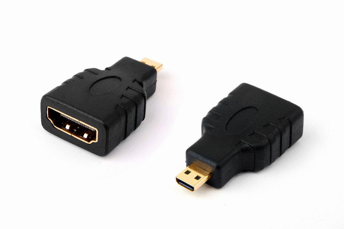 Pad bezprzewodowy, przewodowy hdmi micro czarny