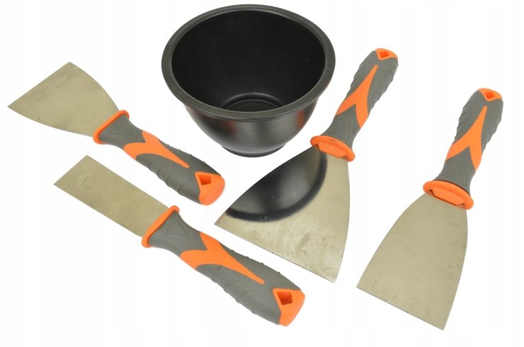 

Szpachelka 4 szt Miseczka gumowa do gipsu gładzi