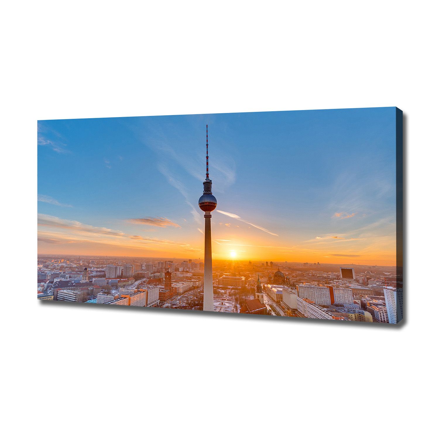 

Foto obraz na płótnie Wieża telewizyjna 120x60 cm