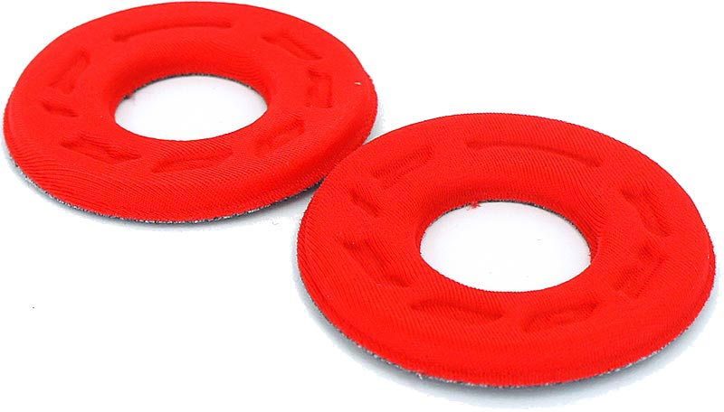 

Gripy nakładki pianki manetki cross Czerwone Honda