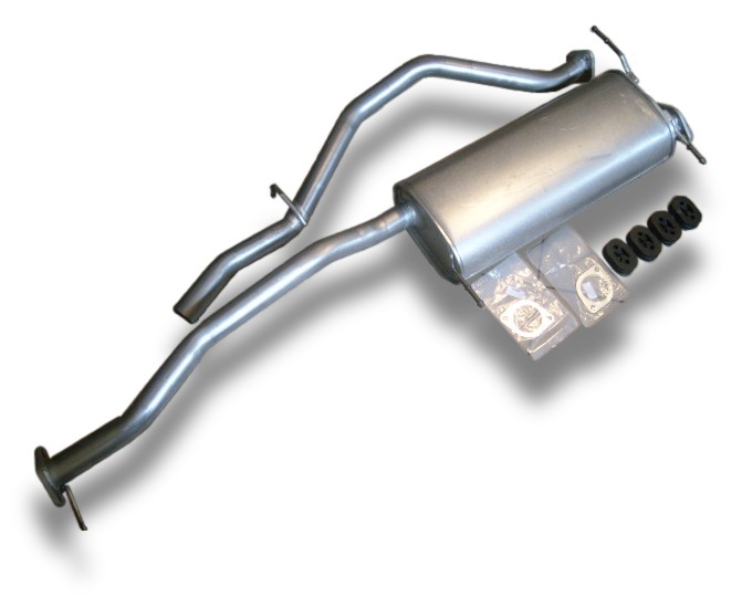 KIA SPORTAGE 2.0I8V,2.0I16V глушители комплект.+ халява