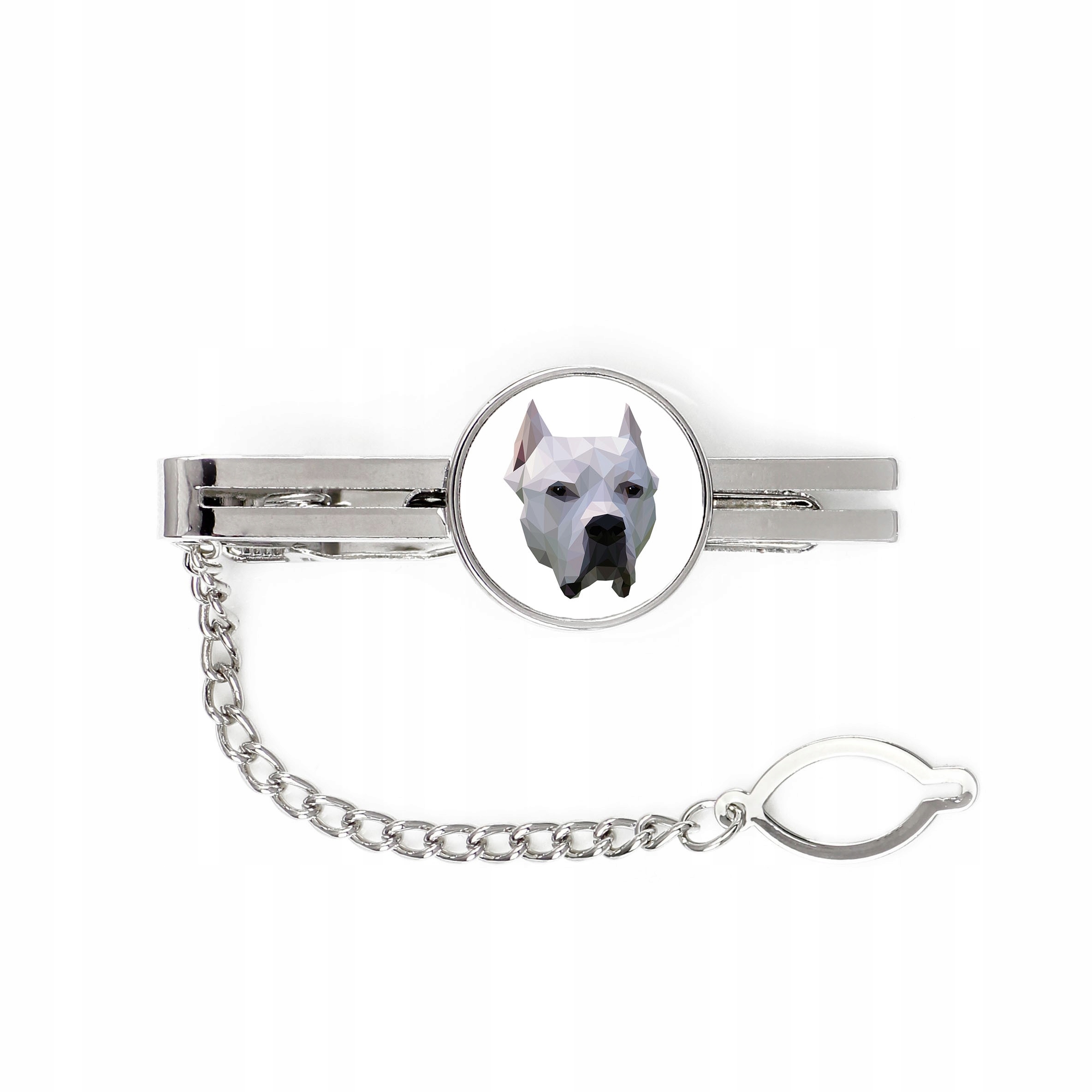 

Dog argentyński geometryczny Spinka do krawata