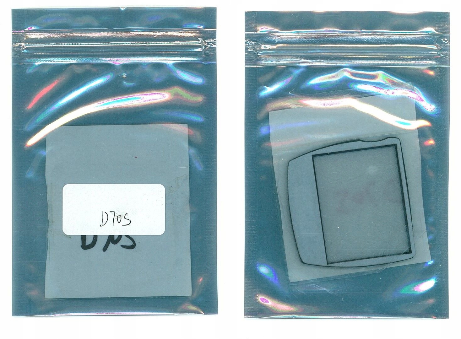 Szybka do Nikon D70s taśma montażowa