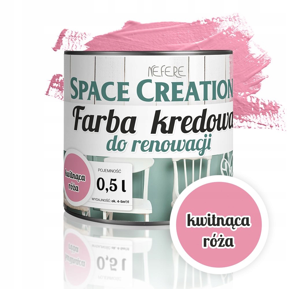 

Farba kredowa renowacyjna Chalk Stylizacja mebli