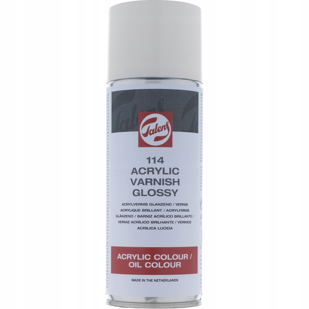 Verniks lesklý akrylový Talens Spray 400 ml