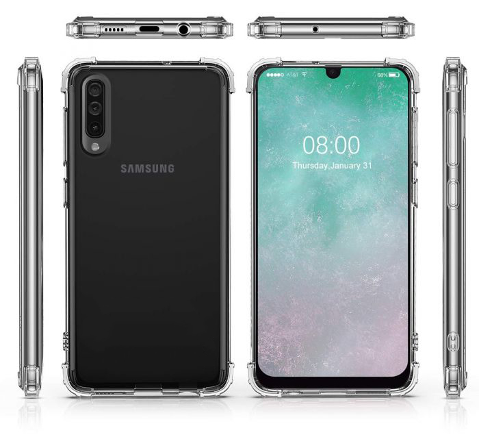 

Wzmacniane Silikonowe Etui do Samsung A50 A50s