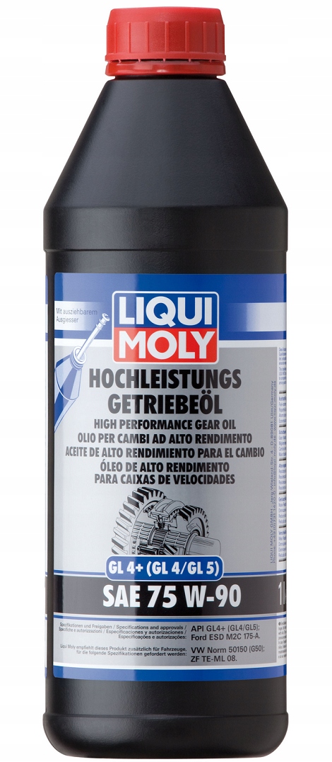 

Liqui Moly Olej Przekładniowy GL4+ 75W90 1L 20462