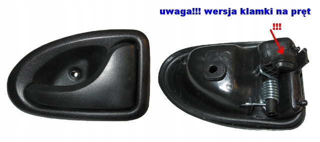 KLAMKA WEWNĘTRZNA DRZWI PRAWA RENAULT MASTER II 2 Producent części Inny